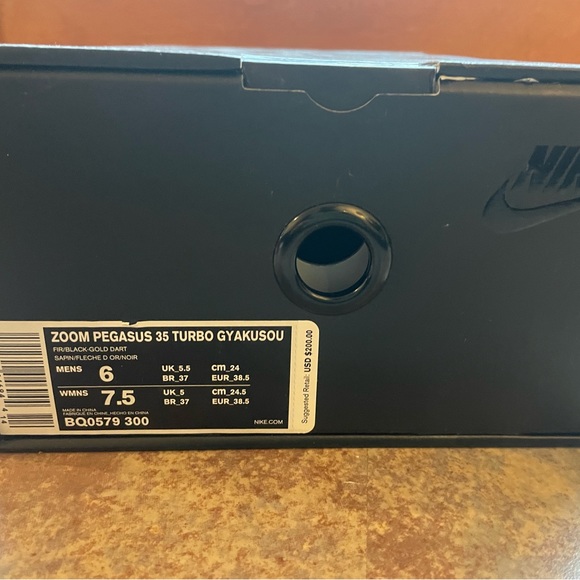 Nike Zoom Pegasus 35 Turbo Gyakusou Running Shoe (W size 7.5/M size 6) - Picture 11 of 11